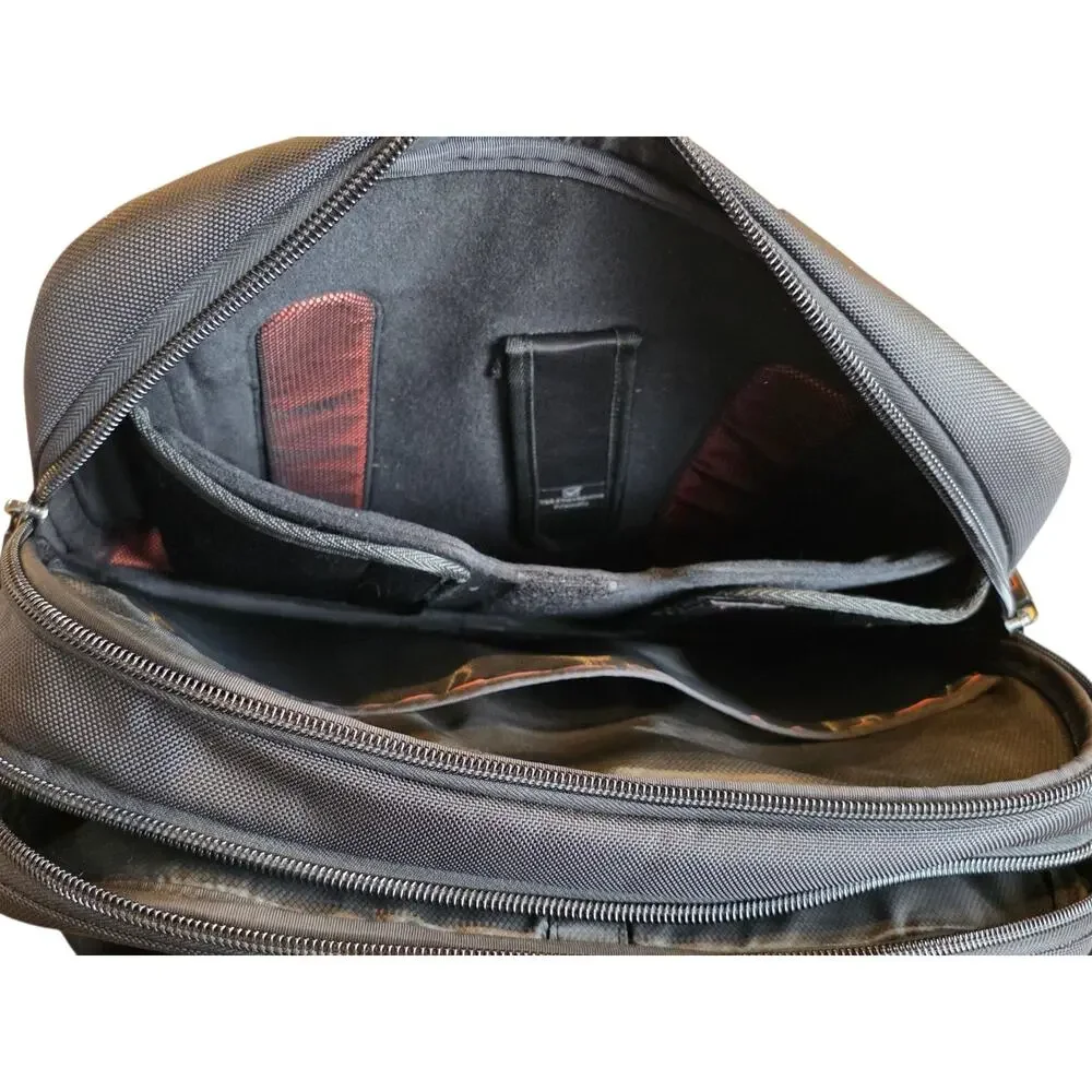 Samsonite Pro A Series Nylon Laptop Briefcase Black Adjustable Shoulder Strap